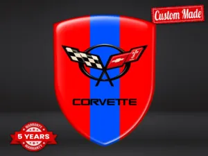 Corvette Pegatinas Auto Duraderas Lujo Personalizable Estilo